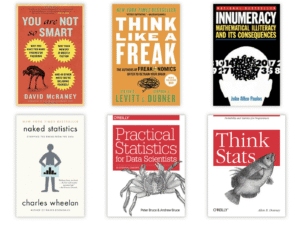 6 data science books