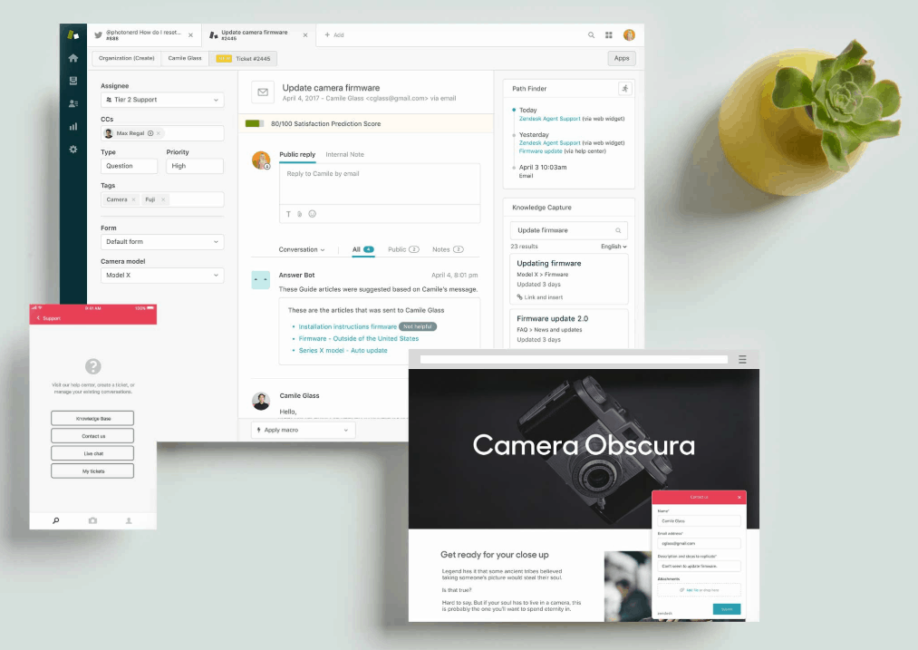zendesk support chat tool data