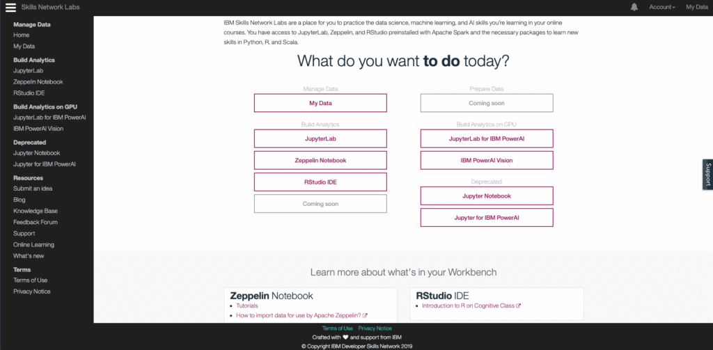 ibm cognitive ai rstudio spark free