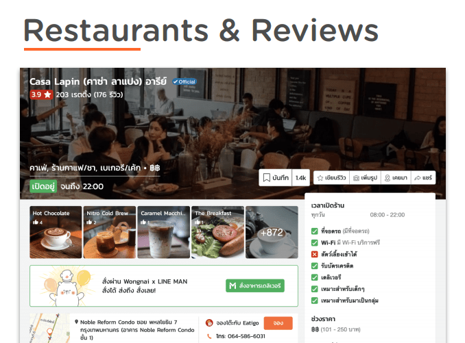 Resturants Reviews