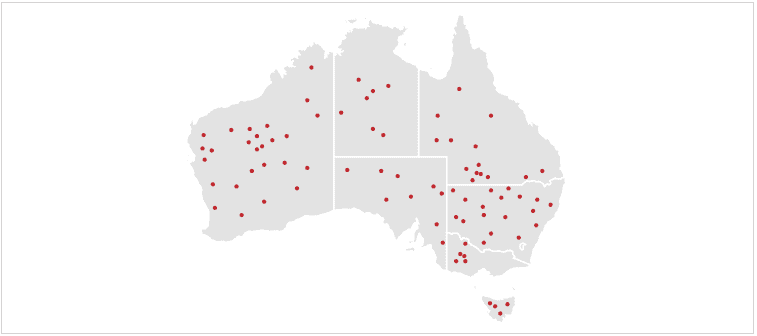 Dot map