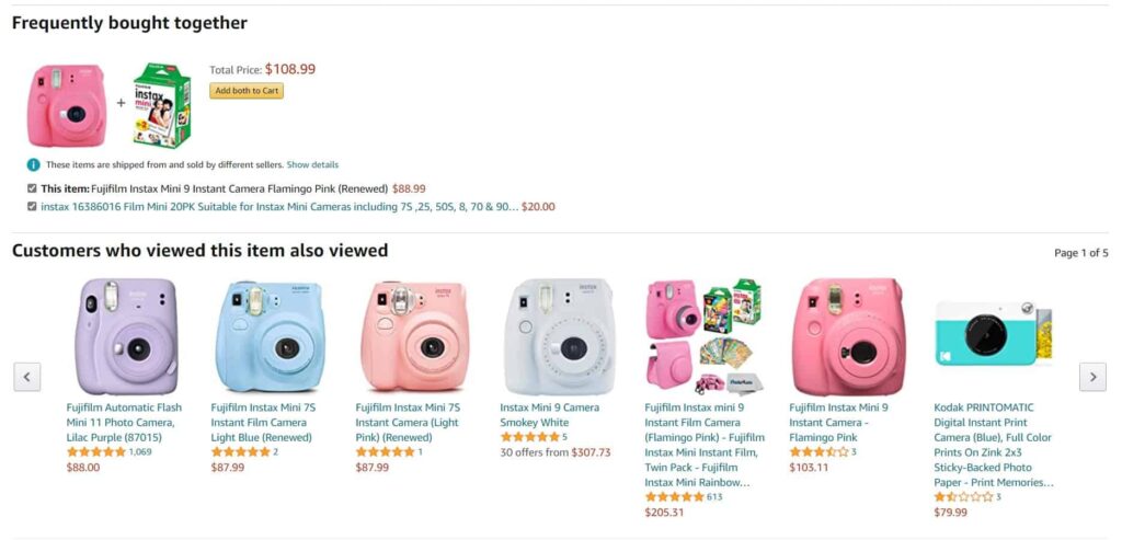 amazon recommendation engine
