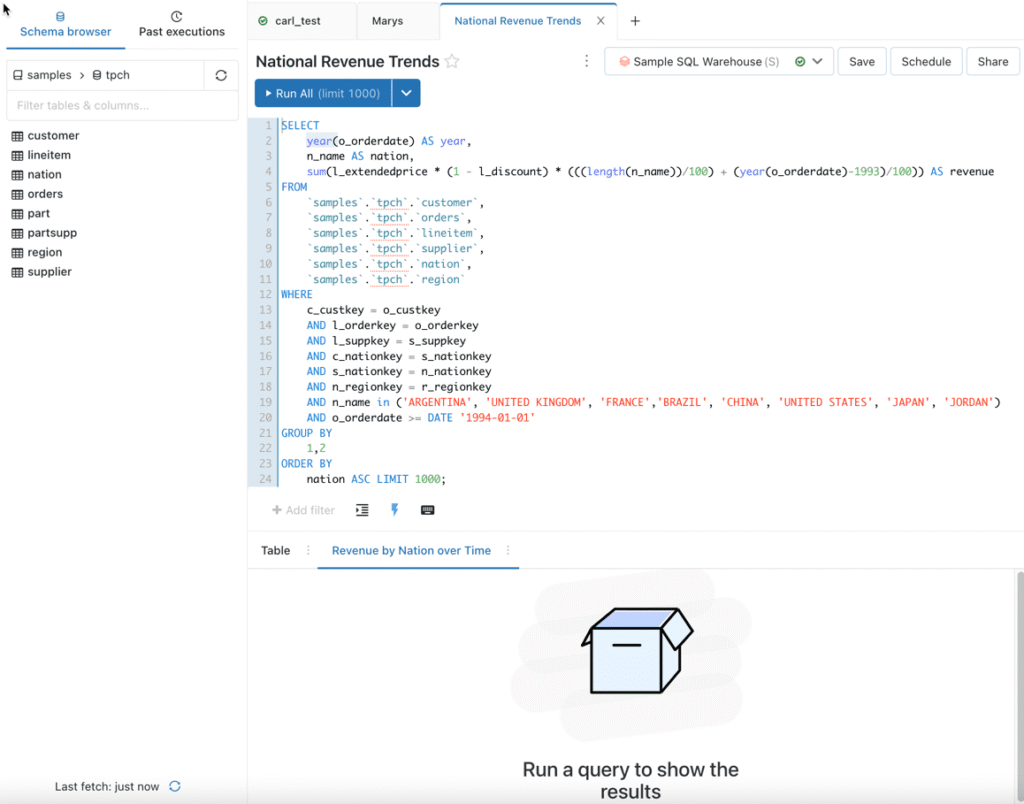 Databricks SQL